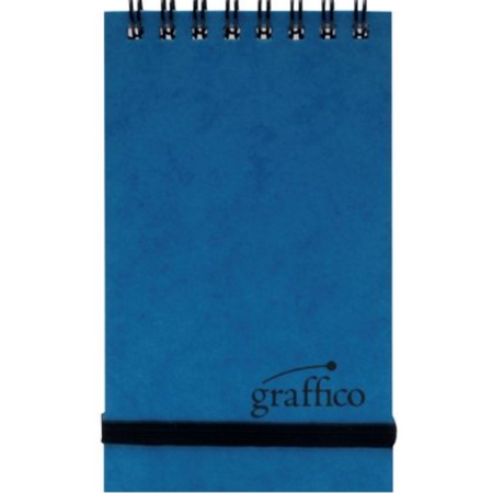 Graffico by 5 Star Wirebound Pocket Notepad 120 Pages A7 EN12070